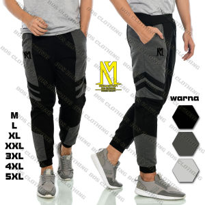 Celana Joger Kombinasi Premium Baby Tery / Jogger Gaul Model Terbaru / Celana Panjang Training Standar dan Jumbo