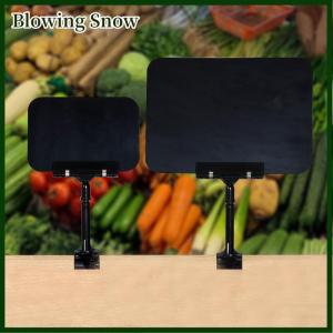 Blowing 1 Pcs Fruit Price Tag Merchandise Display Wear-resistant Sign Holder Clip Food Advertising PVC Waterproof Whiteboard Clip