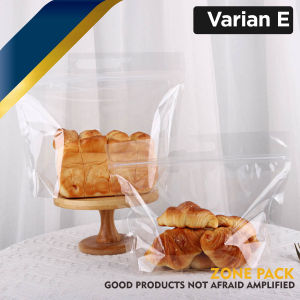 Plastik Roti Ziplock |  Plastik Roti ZipLock Seal Klip Motif Keranjang | Kantong Plastik Roti Tawar Kue