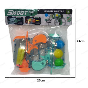 Bullet Weapon With Target Board In Set Kid Toys Present Gift For Boys Girls 儿童枪射击玩具套装 *READY STOCK*
