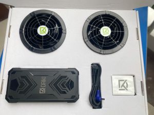 Bộ pin quạt áo điều hòa Nhật Bản 50000 mah Quạt 12V không chổi than bảo hành 12 tháng