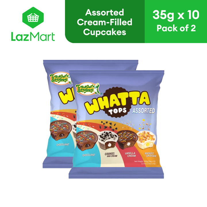Lemon Square Whatta Tops Assorted 35g x 10 - Pack of 2 | Lazada Philippines