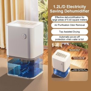 PANSON Dehumidifiers 24H Dehumidify 2.5L large watertank LCD digital screen Auto Shut Off  Sleep Mode