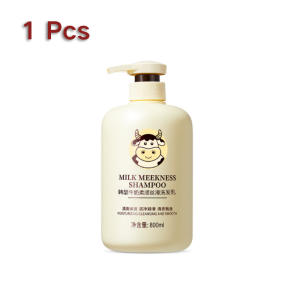 Milk Anti-Dandruff Hair Wash Oil Control Moisturizing Hair Treatment Deep Cleansing Repair Damaged Hair Lasting Fragrance Shampoo