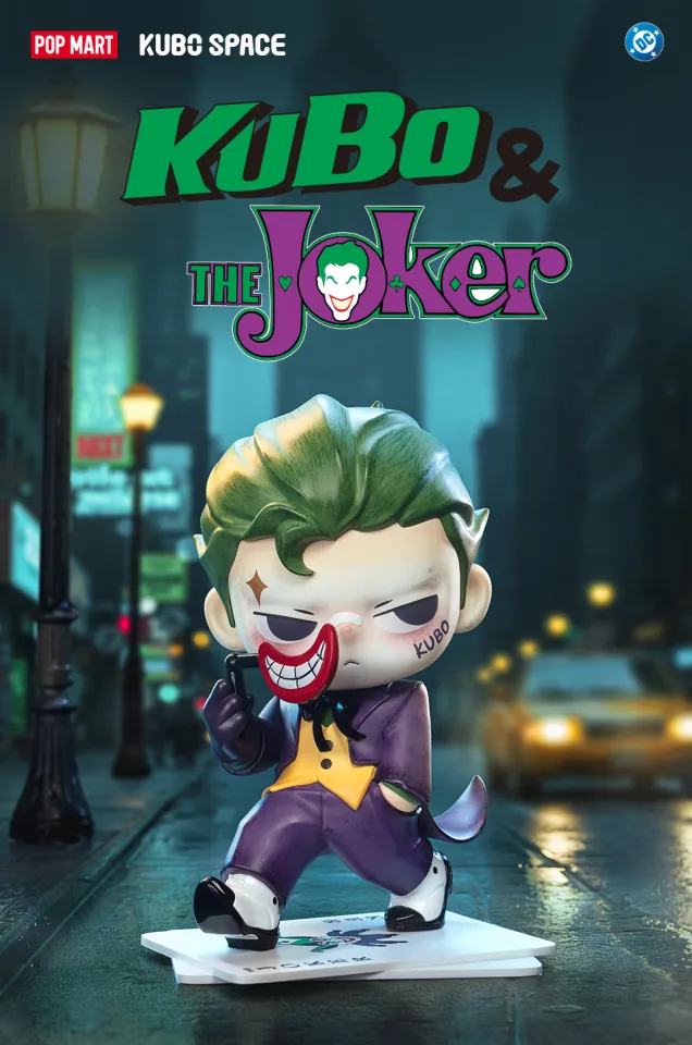 POP MART The Joker KUBO Figurine Action Figure Birthday Gift Kid