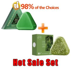 Usman Grass Platycladus Herbal Shampoo Soap Natural Hair Loss Treat Strengthens Roots Controls Oil Cleanses Scalp Hair Growth2026