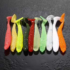 50mm Soft Plastic SwimBait Lure 10pcs Tail For Fishing