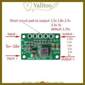 [Valitoo] DC Voltage Regulator Step Down Power Supply Module 5-16V To 1.25V 1.5V 1.8V 2.5V 3.3V 5V 3A