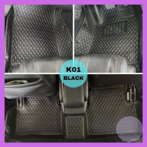 Nissan Almera/ Sylphy/ Serena Luxury PU Leather Carpet Carmat Car Floor Mat Karpet Kereta 车5D皮革脚垫
