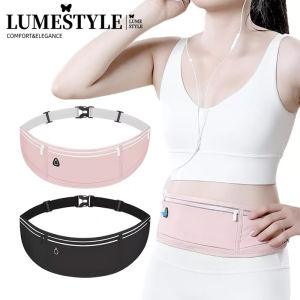 Women Sports waist bag running phone bag mens and womens outdoor waterproof mini belt bag With Reflective Strip