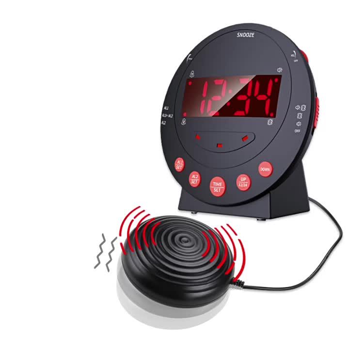 LZD Strong Vibration Electronic Digital Clock Special Vibration Alarm