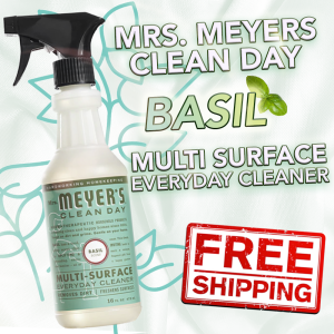 Mrs. Meyer’s Clean Day Multi-Surface Everyday Cleaner Basil (16 oz / 473ml)