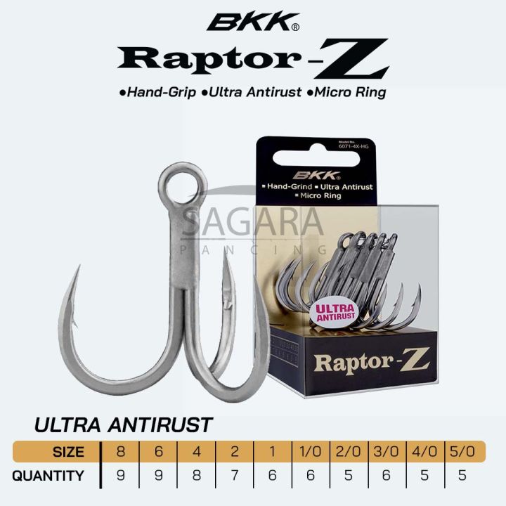 Jual Kail Pancing Treble Hook Mustad Ultra Point TG77NP-BN 3X Strong - 8 -  Kota Bukittinggi - Galeri Pancing