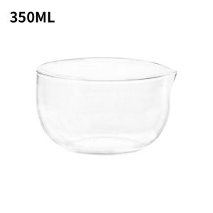 350ml Glass Bowl Round Bowl Japanese Style Matcha Green Tea Chawan