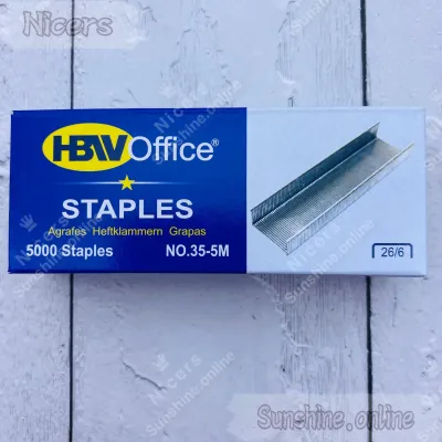 HBW #35-5M 26/6 Staple Wire 5000 Staples
