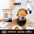 Bialetti Brikka Coffee Pot Espresso Coffee Moka Pot Stovetop Coffee Maker Moka Express Crema Foam. 
