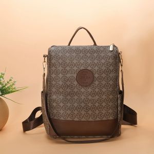 BJ62388 - KHAKI/COFFEE TAS RANSEL WANITA BACKPACK TAS WANITA FASHION IMPORT MODIS ELEGAN TERMURAH TERLARIS TERBARU BAGSTORE JAKARTA TAS BATAM ZCJ2388
