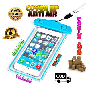 PROMO (BISA COD) Case HP Tahan Air / Cover HP Anti Air / Pelindung Tas Plastik HP Smartphone Waterproof Hujan 4-7 inch