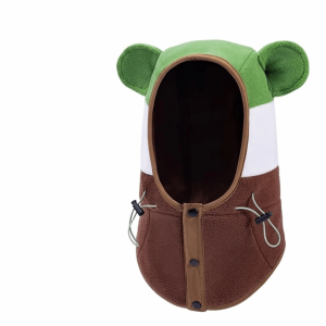 YIYU STUDIO Đồ chơi nhồi bông Mũ Balaclava Giữ ấm Mũ trùm đầu Mũ chống gió cho trẻ em Thời trang Nhiệt Mũ bảo vệ tai mùa đông Trẻ em
