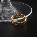 H.B Jewelry ELOISE Buckle Chain Ring for Daily Fashion Accessories - JZ00067. 