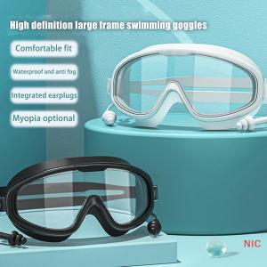 NIC 2025 Large Frame Swimming Goggles For Kids High Quality Antifog Swim Glasses Waterproof HD Swim Eyewear Swim Equipment