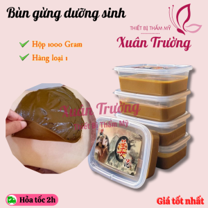 Bùn Gừng Dưỡng Sinh Giảm Béo hộp 1kg | Cao Gừng giảm béo hộp 1kg