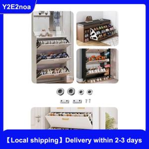 【Local shipping】 Furniture Shoe Cabinet Connection Hardware Shoe Cabinet Flipping Frame Fixed Screw Fittings