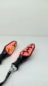 Lampu Sein Running Petir Halilintar 2 Mode Gemuk Motor Universal RX King Tiger Megapro DLL