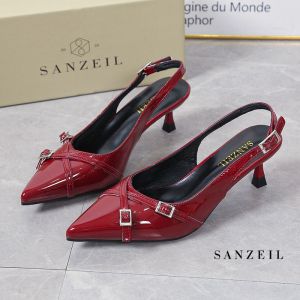 SANZEIL Lottie Sepatu Heels Wanita Hak Sedang 8055