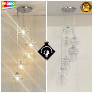Lampu Gantung Hias Clasik Modern MInimals 5 in 1