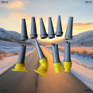 [COD] dgheg 15Pcs Caulk Finisher Caulking Nozzle Tips Kit Replacement With Connection Bases For Bathroom Doors V-shaped Gluing Nozzle