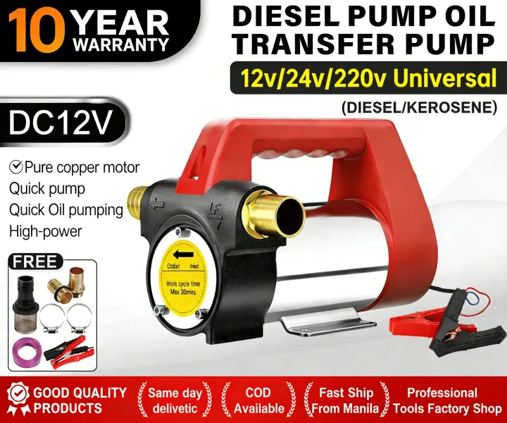 Diesel%20Transfer%20Pump%2012V/24V/220V%20Electric%20Self-Priming%20Fuel%20Oil%20Kerosene%20Pump%20Portable%20Vehicle%20Tanker%20Oil%20Extractor%20-%20Image%202