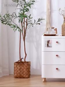 HOMMBAY MIZU Series 2 3 4 5 Tier Bedside Drawer Storage Cabinet Bedside Table Chest Drawers in 4 Sizes