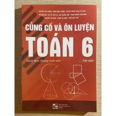 Sách - Củng cố và ôn luyện Toán 6 tập một