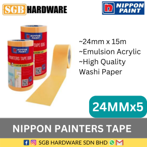 NIPPON PAINT WASHI TAPE HIGH QUALITY PAINTING TAPE WITHOUT GLUE TRANSFER / NIPPON PAINTERS TAPE
