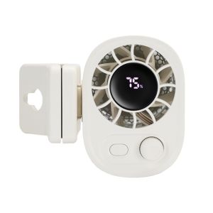 ESH63 USB Rechargeable Waist Clip Fan Powerful Lightweight Versatile Shirt Fan Multifunction Versatile Cooling Fan Outdoor Bedroom Farm