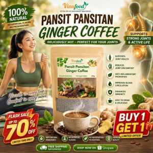 BUY 1 TAKE 1 - Pansit-Pansitan Ginger Coffee 250g | Herbal Instant Coffee | No Sugar Added | Healthy Ginger Coffee Drink | Natural Wellness Beverage