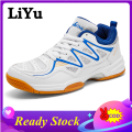 LiYu High Quality Table Badminton Size 38-48 Outdoor Sports For Men And Women Rubber Slip Airtight Canvas Running Shoes. 
