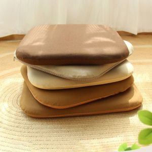 UUMIR Detachable Cover Memory Foam Seat Cushion Square With Zipper Office Chair Cushion Breathable Non-slip Bottom Dining Chair Pad