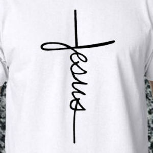 Casual Original Casual Original Jesus Shirt 04 - Vinyl Cut-Out