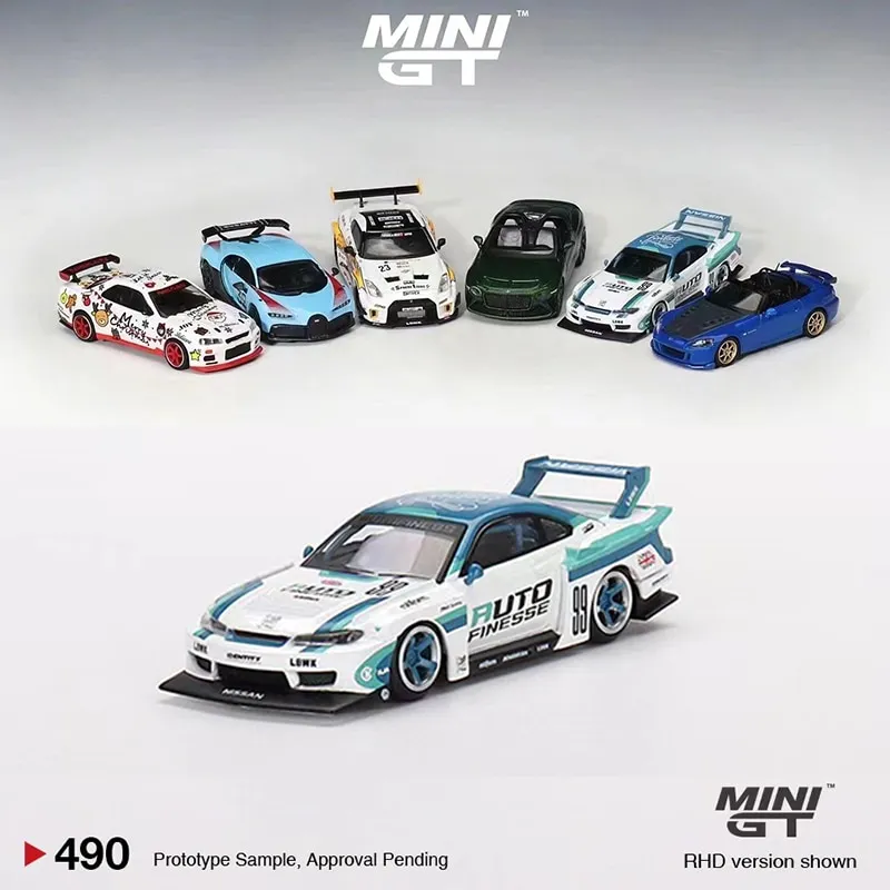 MINIGT 490 S15 SILVIA AUTO FINESSE Mini GT #781 Nissan LB-Super