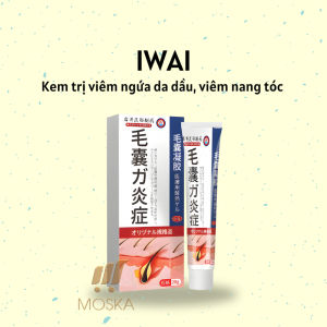 Kem Bôi Giảm Ngứa Da Đầu Nấm Mụn Da Đầu Tiêu Viêm Nang Lông Tóc Bong Tróc Vảy Sạch Nấm Da Đầu Mụn Viêm Ngứa Da Đầu Ngăn Ngừa Tiết Dầu Thừa Da Đầu Quá Mức Nang Tóc Chắc Khoẻ Kích Thích Mọc Tóc Nhanh Giúp Tóc Khoẻ Mọc Dày IWAI 20g | Moska