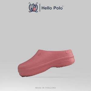Hello Polo รองเท้าแฟชั่นผู้หญิง พื้นหนา ทนต่อการสึกหรอ กันลื่น เบาสบาย พื้นนุ่มมาก วัสดุ EVA คลายเมื่อยเท้า รุ่น HP8009