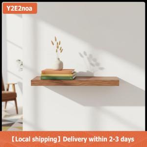 【Local shipping】 Modern Wood Floating Wall Mounted Shelves Storage Rack for Bedroom Living Room Space Saving Organizer Shelf