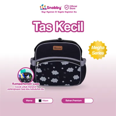 Snobby Tas Bayi Kecil Diaper Bag Saku Motif Megha Series