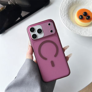 Original Dot‑Textured Non‑Slip Grip Case For iPhone 18 Pro 17 16 15 Pro Max For Magsafe Wireless Charging Hard Cover