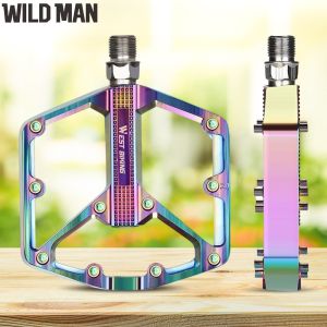 Lightweight Aluminum Pedals for Bikes Anti-Slip Durable Cycling Parts for Mountain and Road Bikes