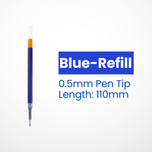 mixshop Gel Ink Pen 0.5mm K35 Pen  Black Blue Red Color Gel Pen Smooth Writing Tools Quick-Drying Ink