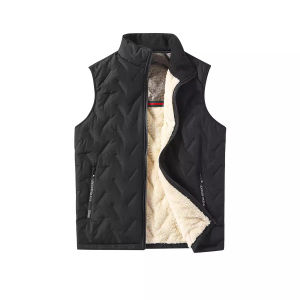 Cotton Undershirt Graphene Vest Keep Warm Lambswool Windproof and Cold-proof Delicate and Soft