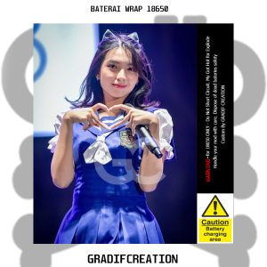Pelindung baterai - Stiker wrap baterai GRACIA JKT48